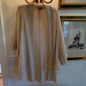 Long beige sweater